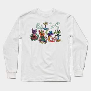 Monster Party Long Sleeve T-Shirt